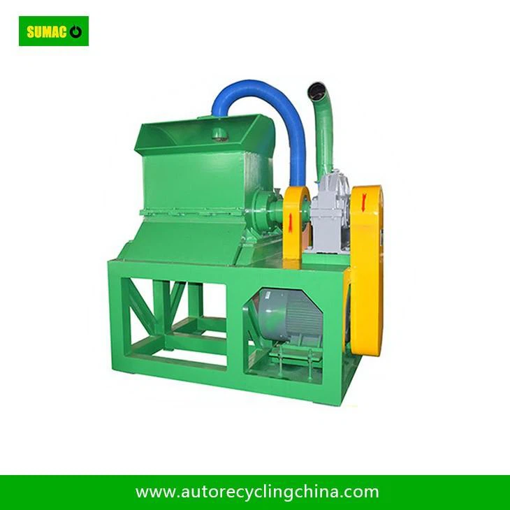 Automatic Tire Rubber Rotating Crusher