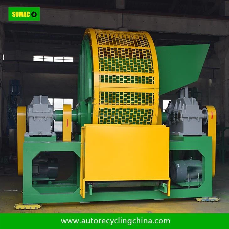 Tyre Recycling Waste Tire Shredder